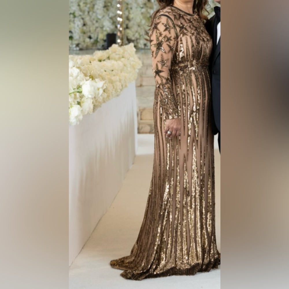 Eli Saab bronze gown